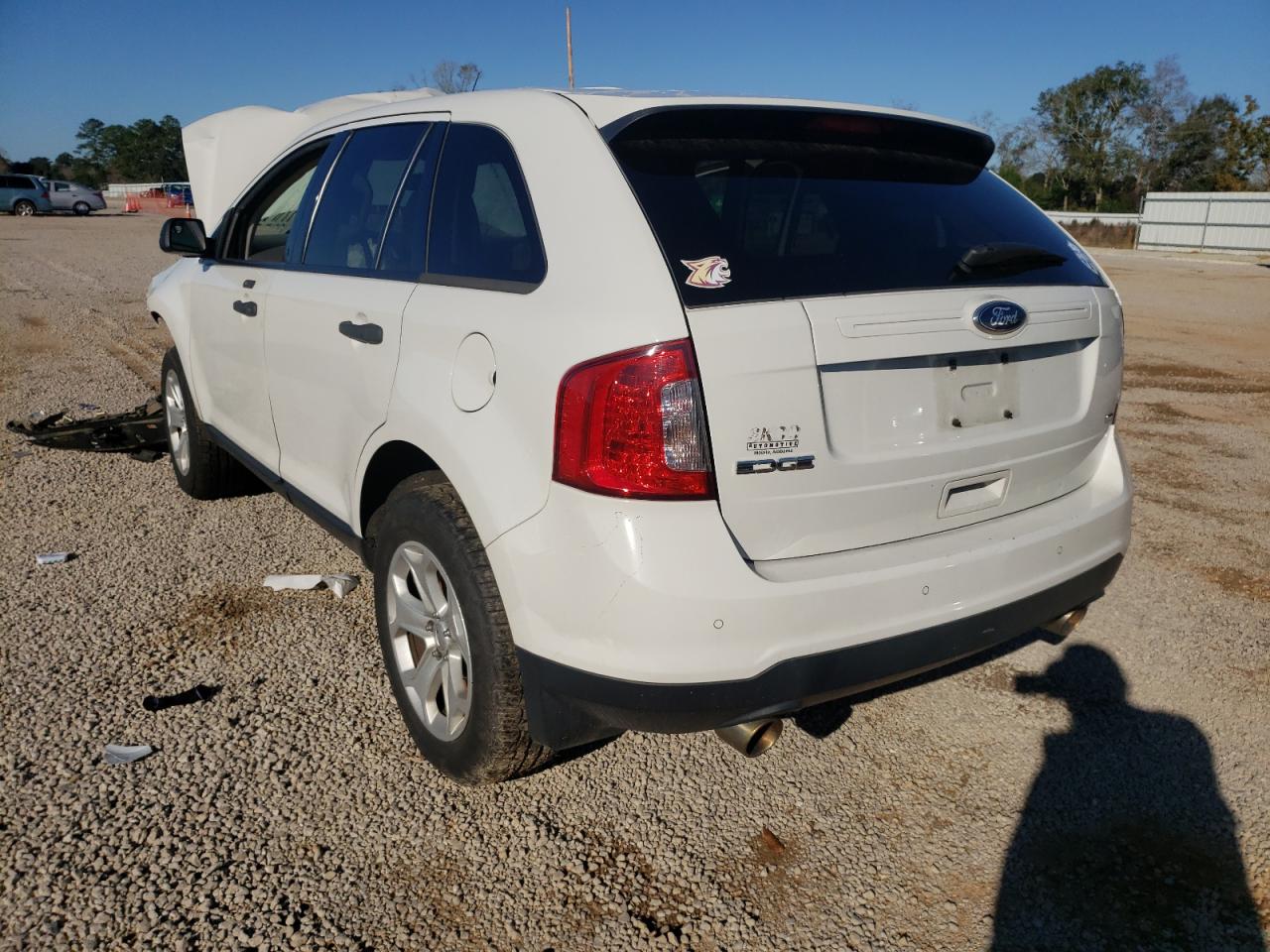 Photo 3 from auction – 2013 FORD EDGE SE with VIN 2FMDK4GC7DBE08031