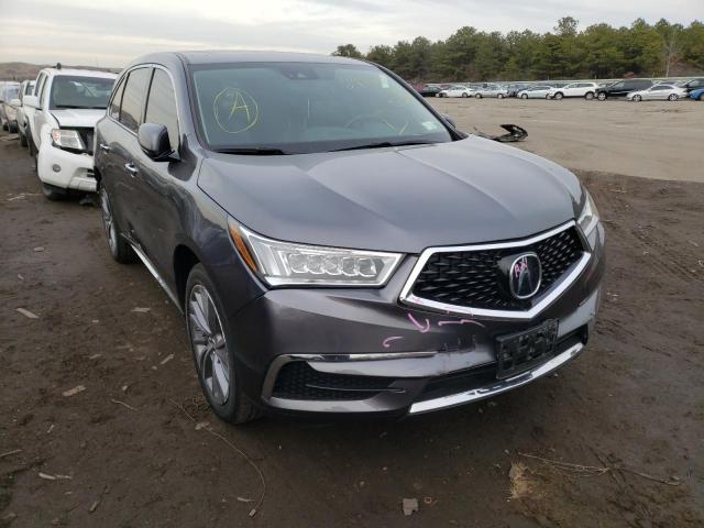 ACURA MDX TECHNO 2017 with VIN 5FRYD4H52HB035469 - Photo from auction