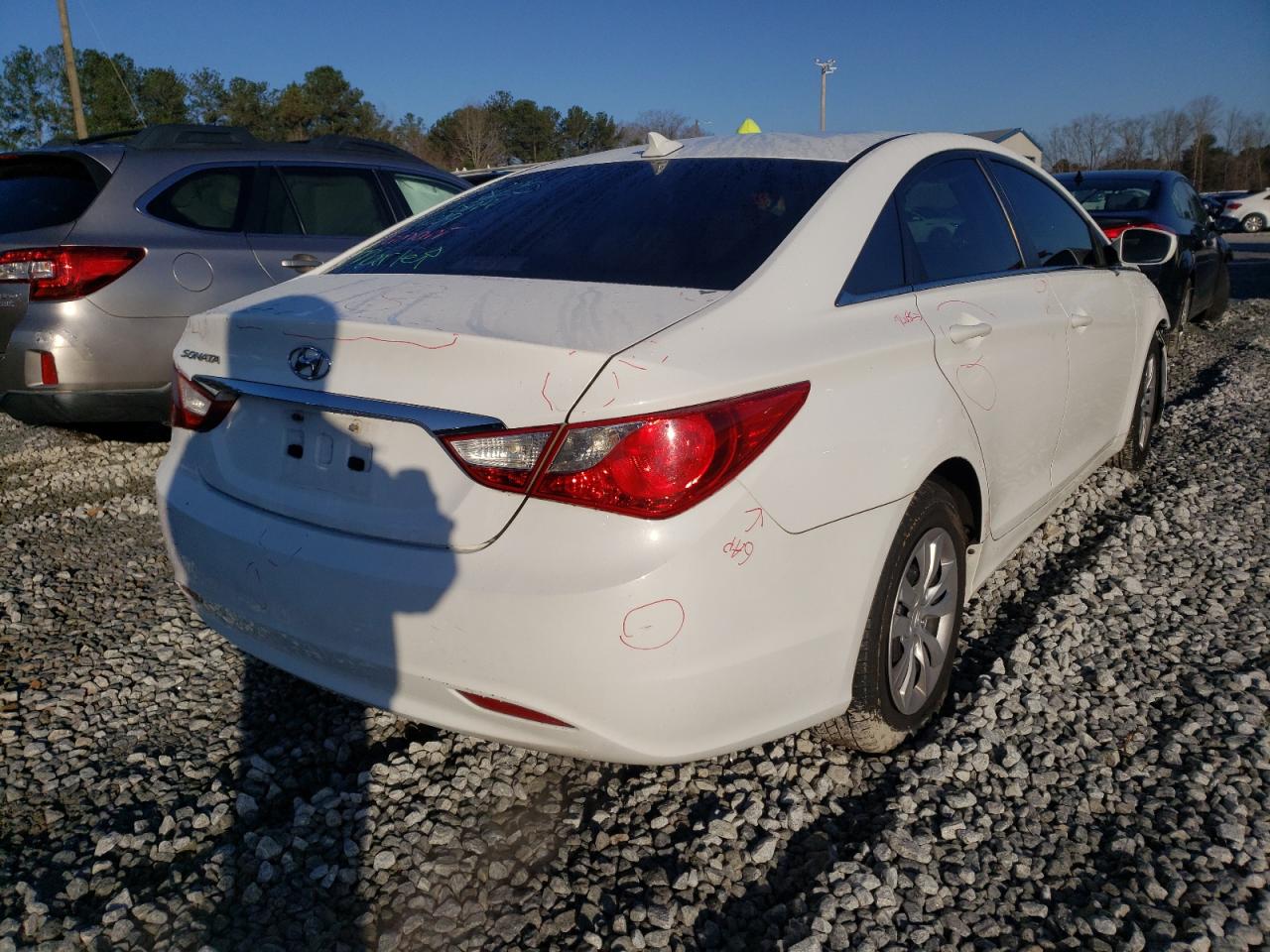 Photo 4 from auction – 2013 HYUNDAI SONATA GLS with VIN 5NPEB4ACXDH534549