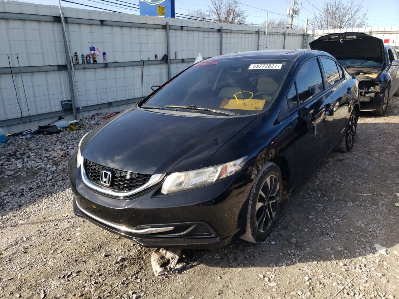 Photo 2 from auction – 2015 HONDA CIVIC EX with VIN 19XFB2F86FE031668