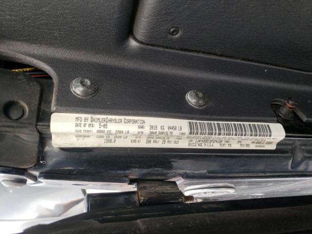 Photo 10 from auction – 2005 JEEP WRANGLER X with VIN 1J4FA39S15P374199