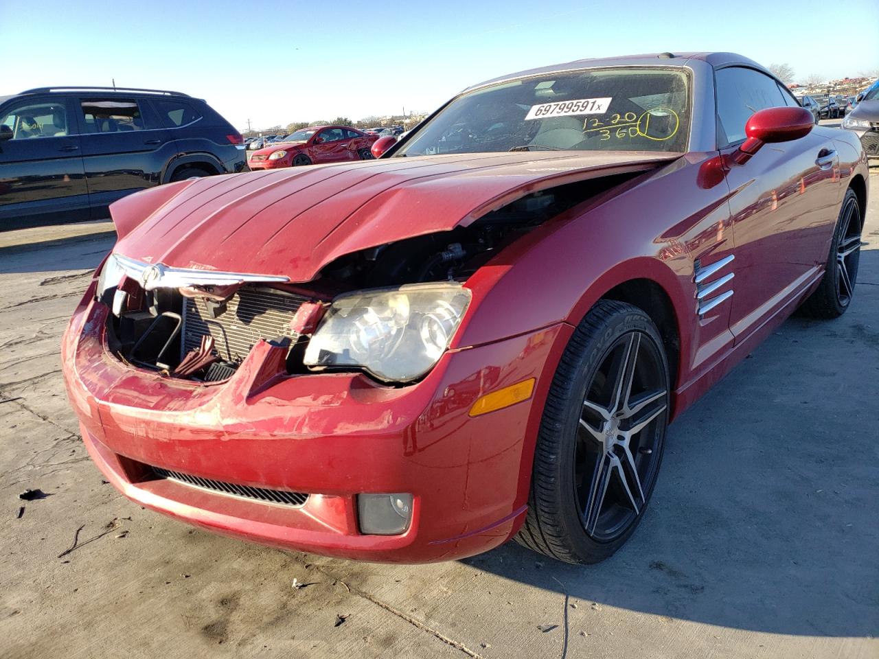 Photo 2 from auction – 2004 CHRYSLER CROSSFIRE with VIN 1C3AN69L84X009066
