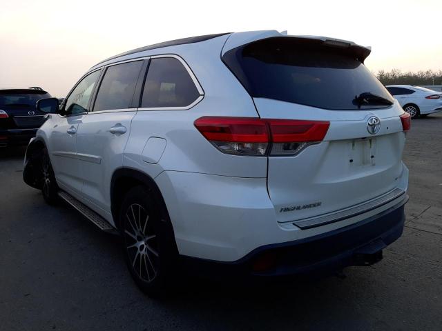 Photo 3 from auction – 2017 TOYOTA HIGHLANDER with VIN 5TDJZRFH7HS514447