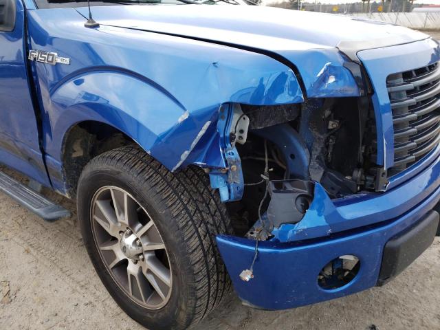 Photo 9 from auction – 2014 FORD F150 SUPER with VIN 1FTFW1CF4EKD09223