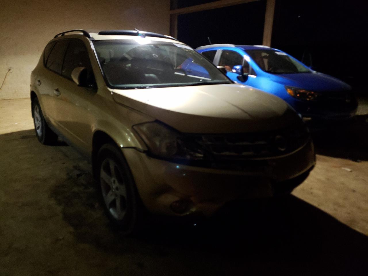 NISSAN MURANO SL 2003 with VIN JN8AZ08W13W216593 - Photo from auction