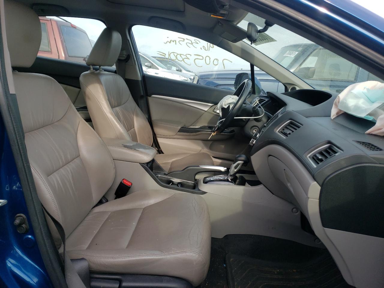 Photo 5 from auction – 2013 HONDA CIVIC EXL with VIN 19XFB2F94DE074394