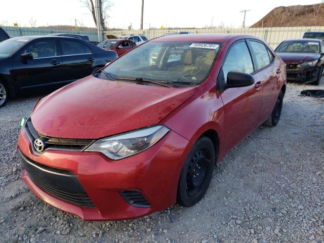 Photo 2 from auction – 2015 TOYOTA COROLLA L with VIN 2T1BURHE1FC248144