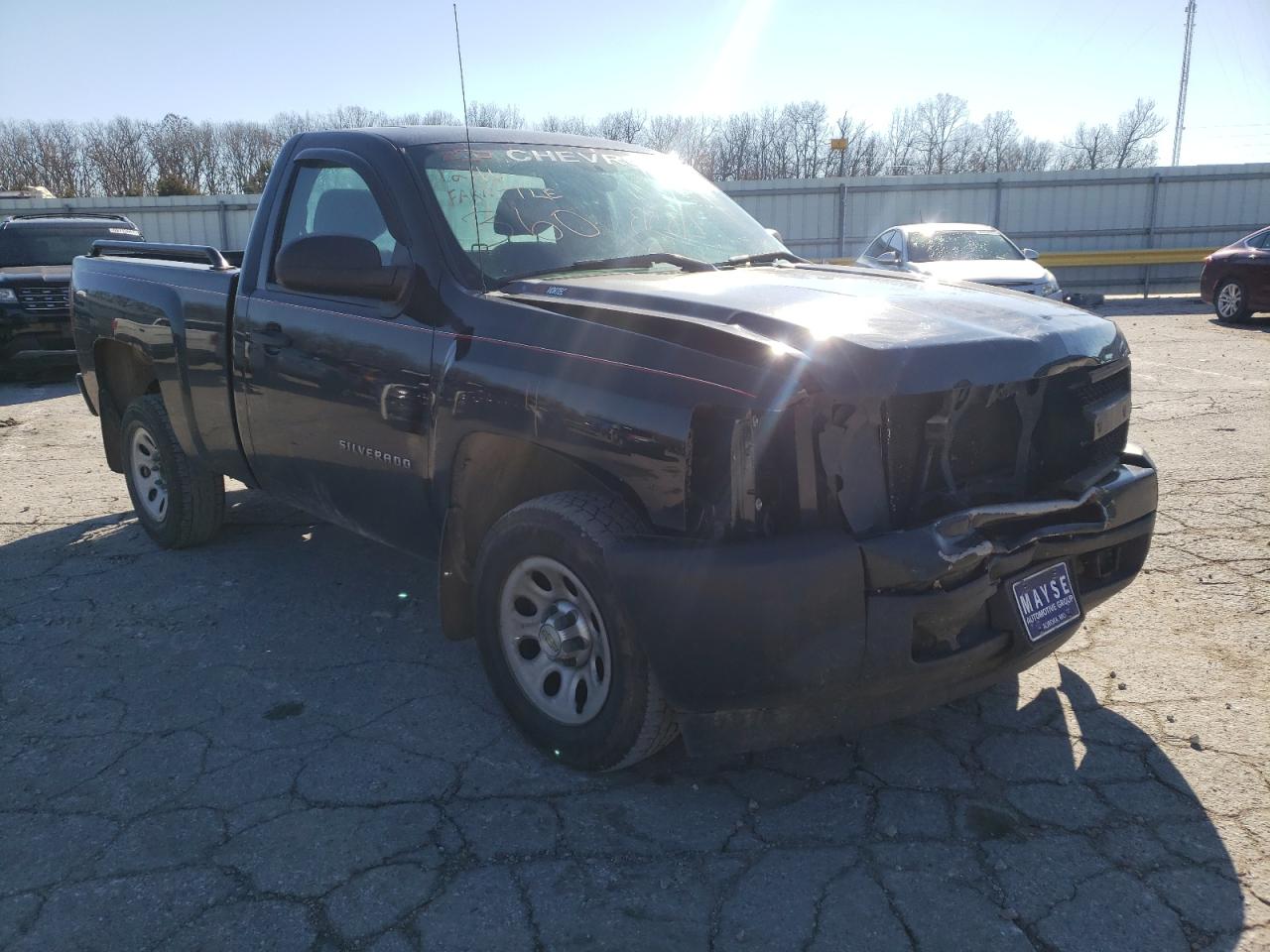 CHEVROLET SILVERADO 2013 with VIN 1GCNCPEX4DZ406280 - Photo from auction