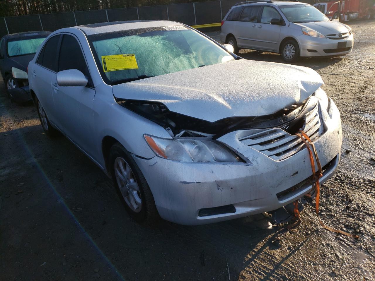 TOYOTA CAMRY CE 2008 with VIN 4T1BE46K38U215527 - Photo from auction