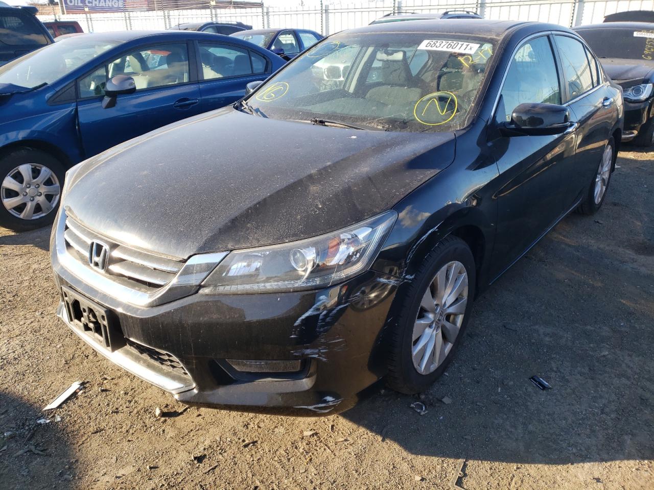 Photo 2 from auction – 2014 HONDA ACCORD EX with VIN 1HGCR2F7XEA103447