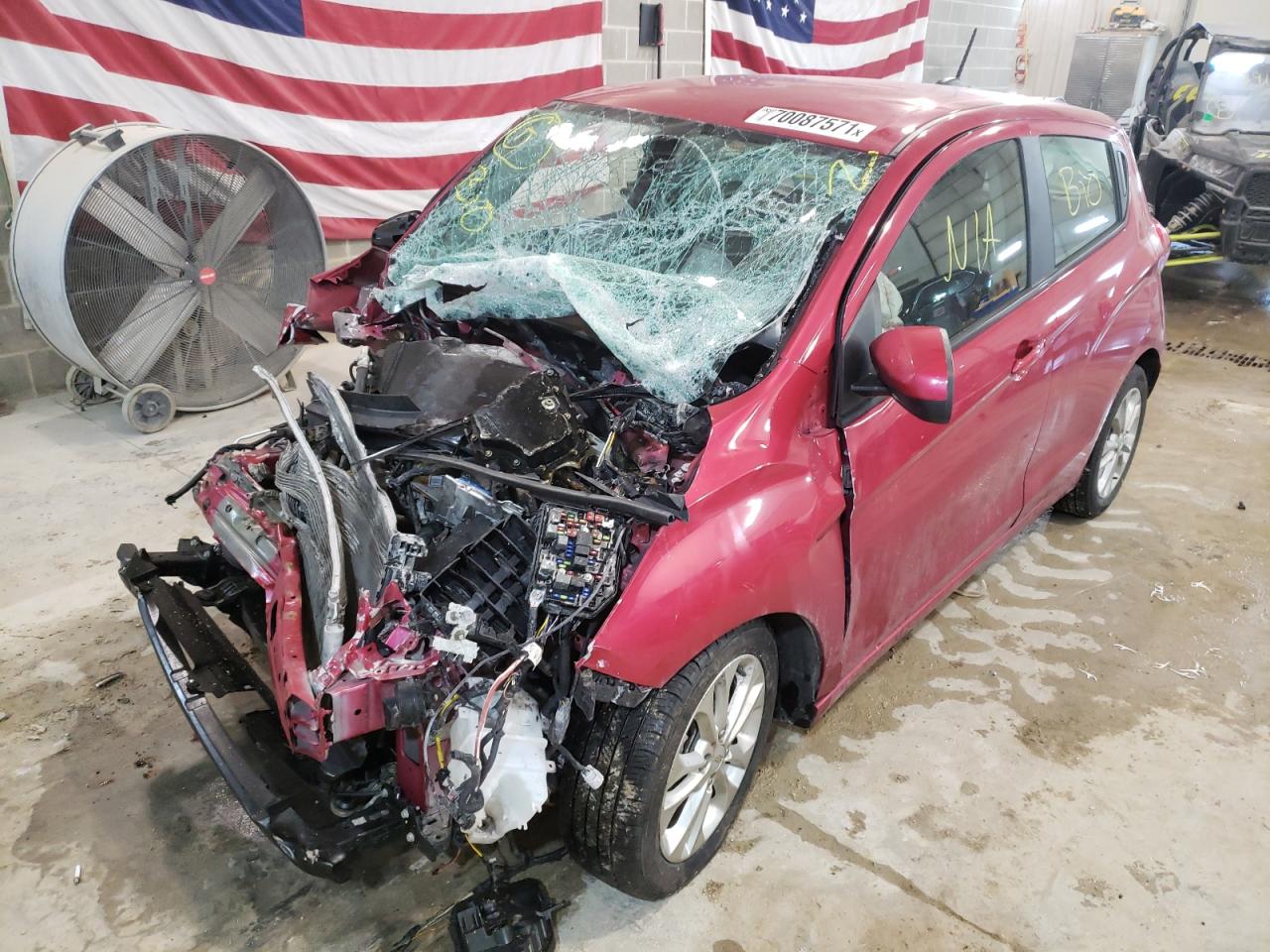 Photo 2 from auction – 2019 CHEVROLET SPARK 1LT with VIN KL8CD6SA3KC779219