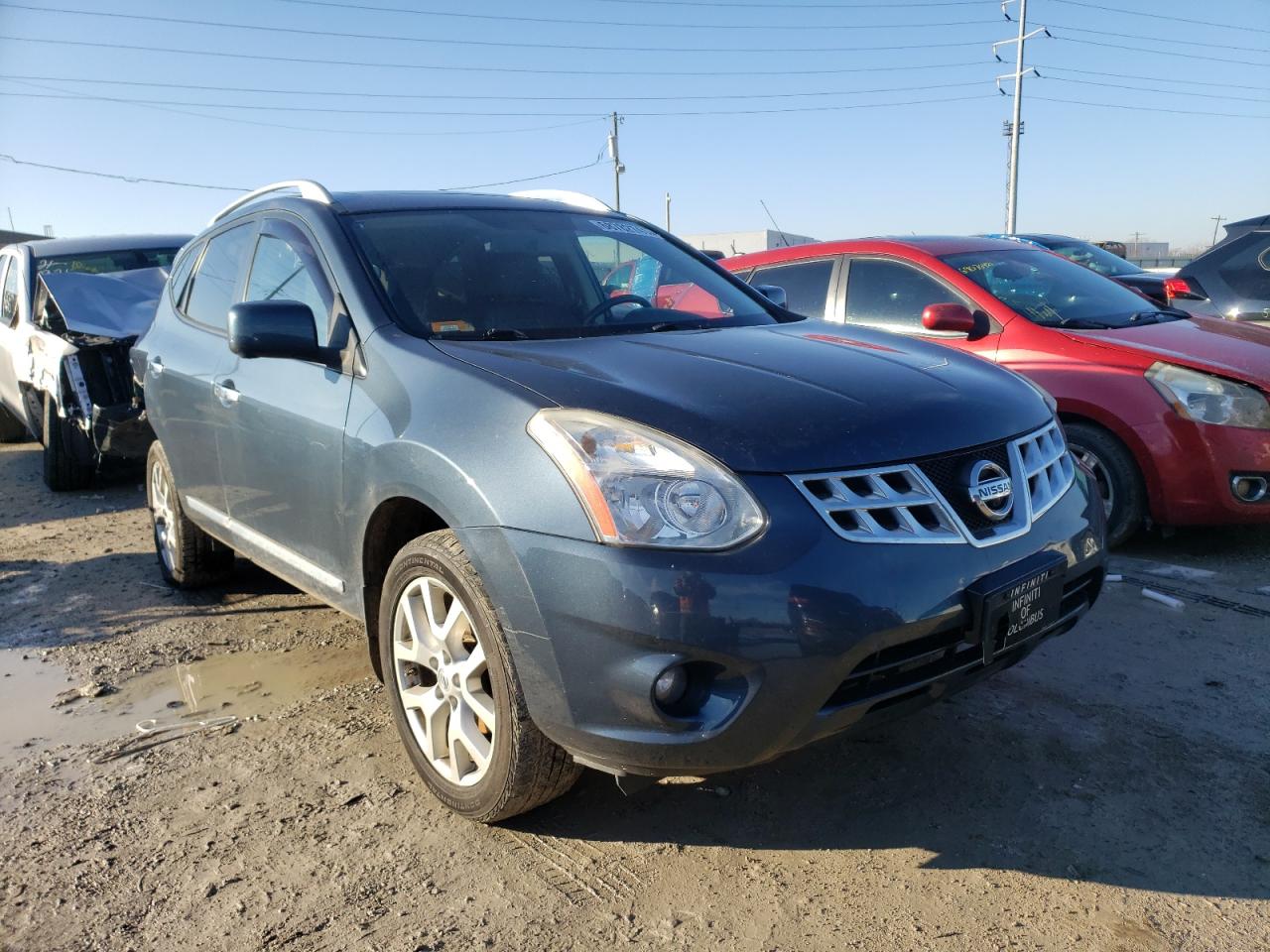 NISSAN ROGUE S 2012 with VIN JN8AS5MV3CW394391 - Photo from auction