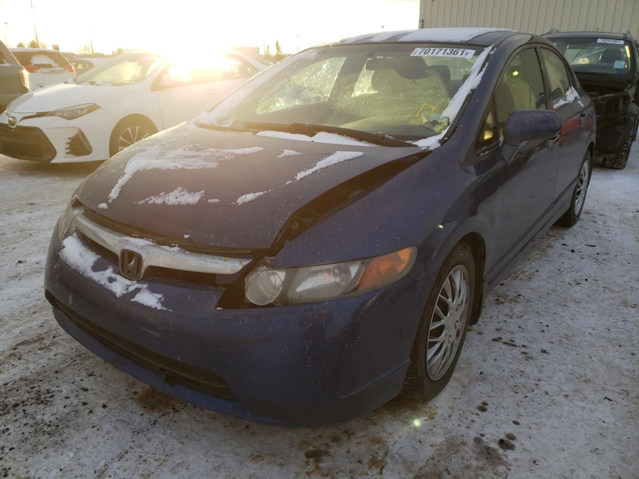 Photo 2 from auction – 2005 HONDA CIVIC LX with VIN 2HGFA16537H025448