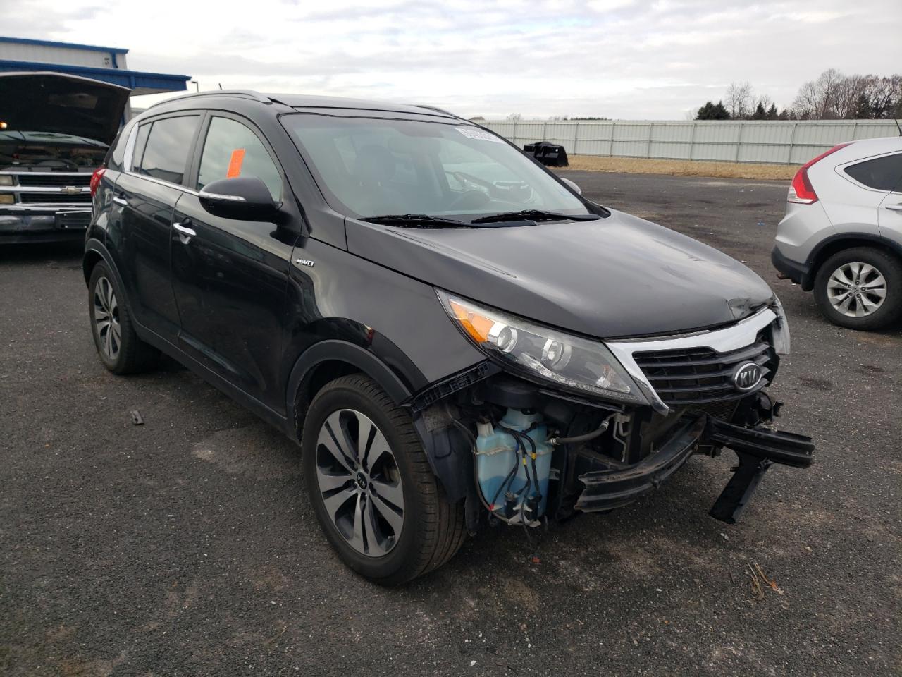 KIA SPORTAGE E 2012 with VIN KNDPCCA26C7260714 - Photo from auction