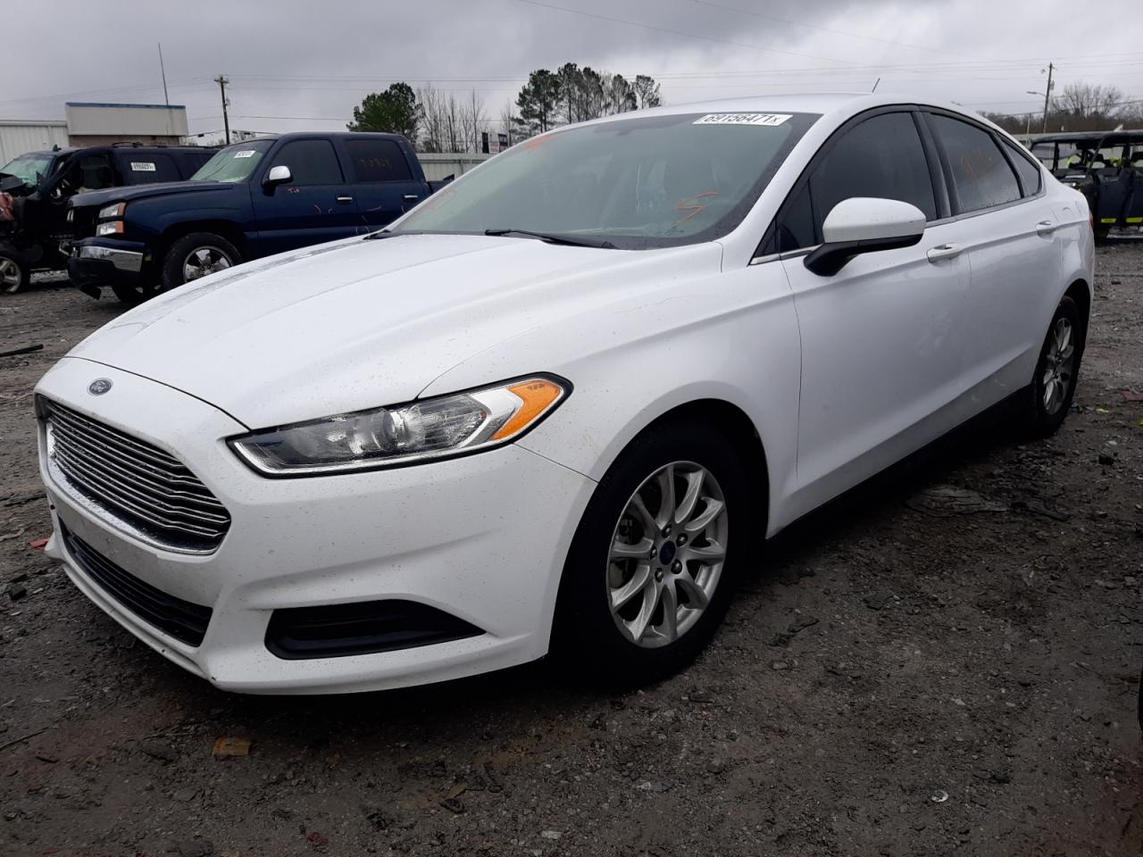 Photo 2 from auction – 2016 FORD FUSION S with VIN 3FA6P0G73GR375406
