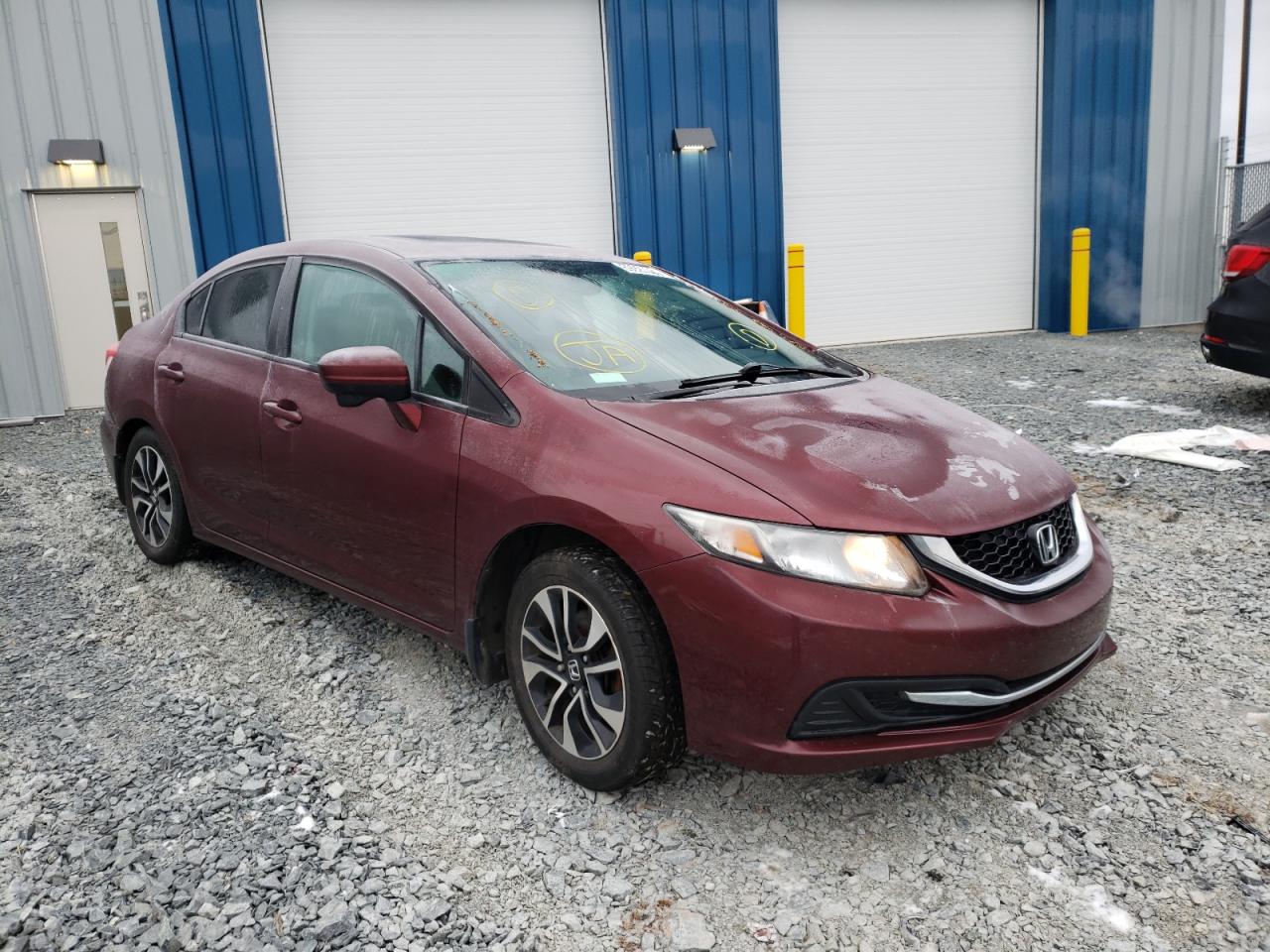 Photo 1 from auction – 2014 HONDA CIVIC LX with VIN 2HGFB2E53EH034961