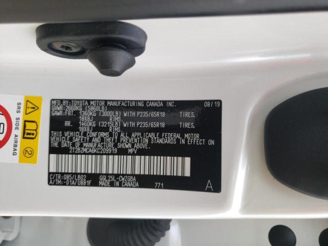 Photo 10 from auction – 2019 LEXUS RX 350 BAS with VIN 2T2BZMCA6KC209919