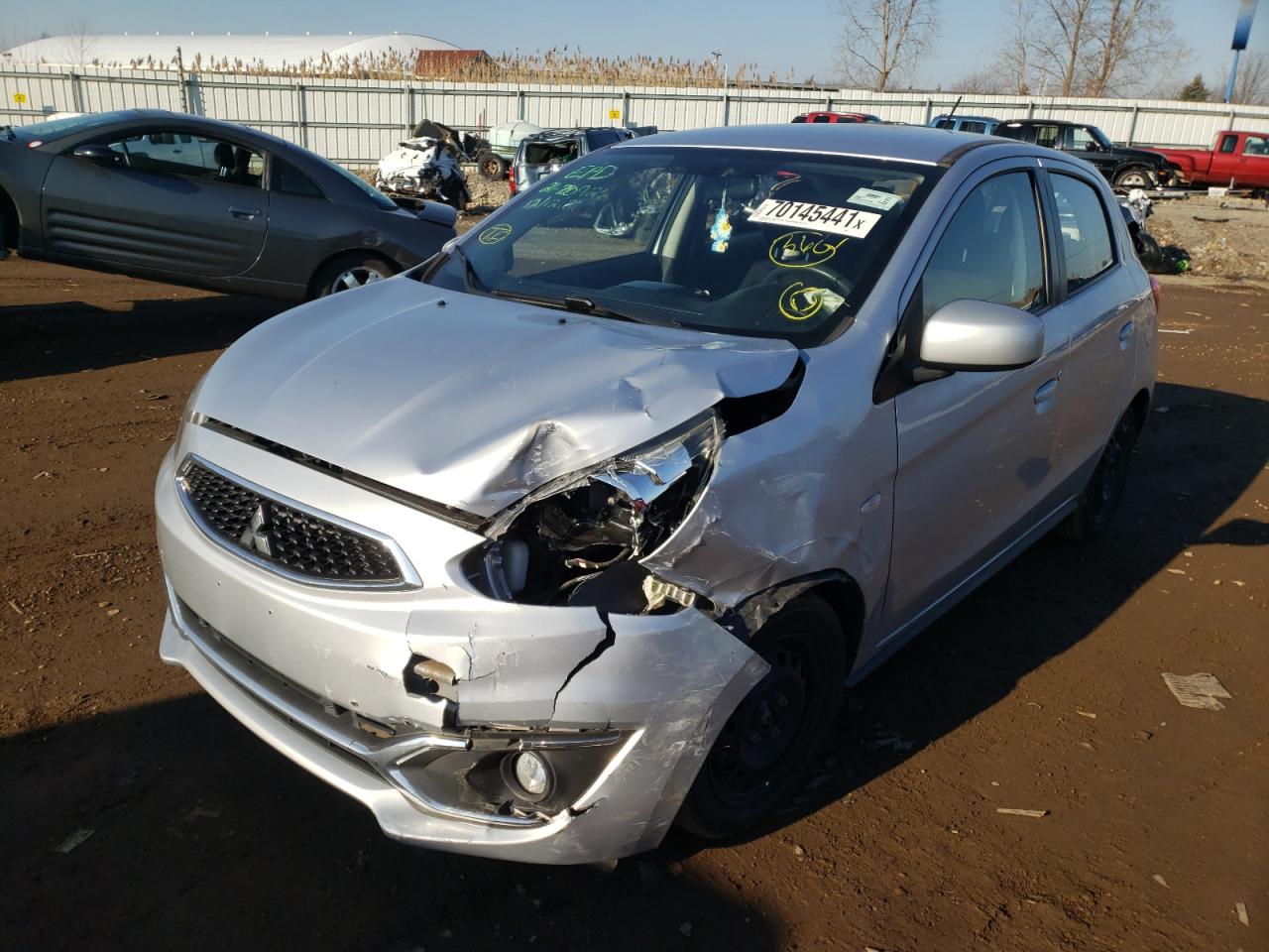 Photo 2 from auction – 2017 MITSUBISHI MIRAGE with VIN ML32A3HJ5HH001696