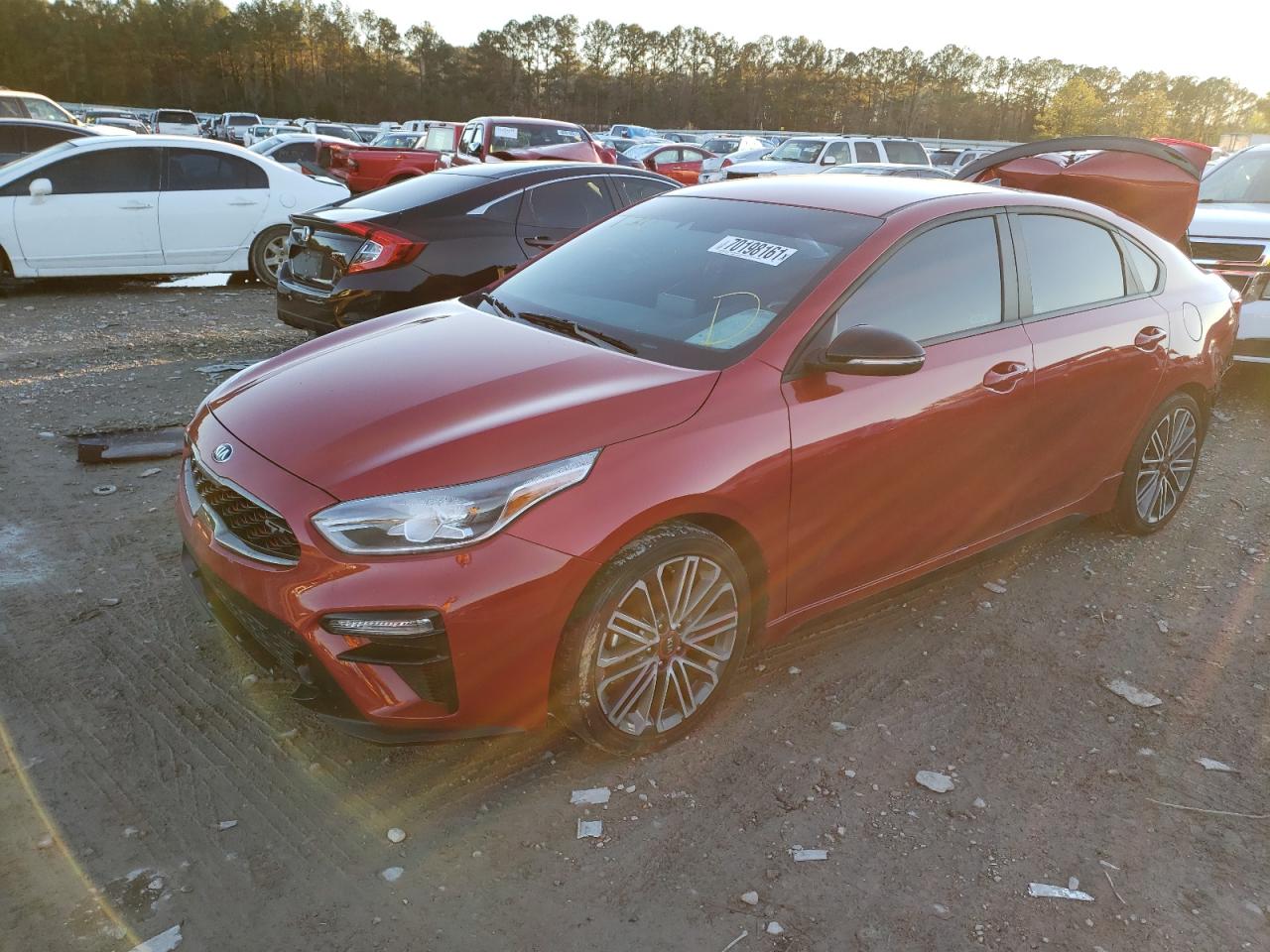 Photo 2 from auction – 2020 KIA FORTE EX with VIN 3KPF44AC7LE261751