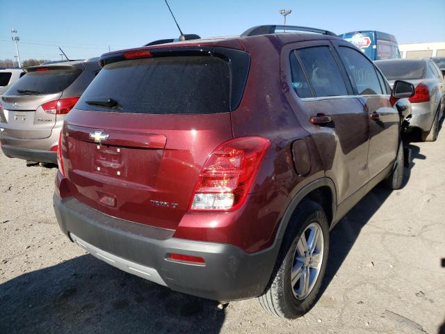 Photo 4 from auction – 2016 CHEVROLET TRAX 1LT with VIN 3GNCJLSB7GL170533