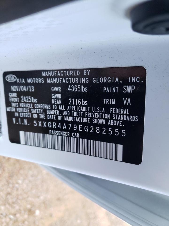 Photo 10 from auction – 2014 KIA OPTIMA SX with VIN 5XXGR4A79EG282555