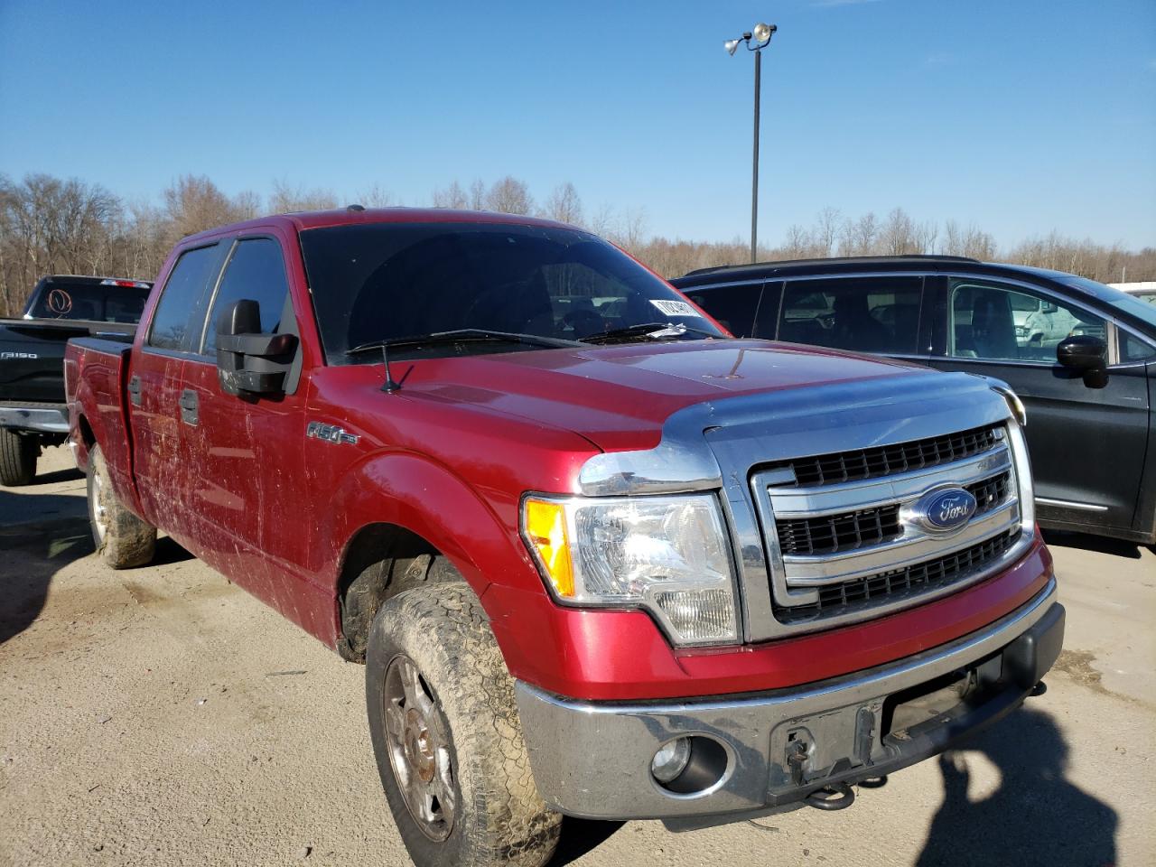 FORD F150 SUPER 2013 with VIN 1FTFW1EF6DFC82630 - Photo from auction