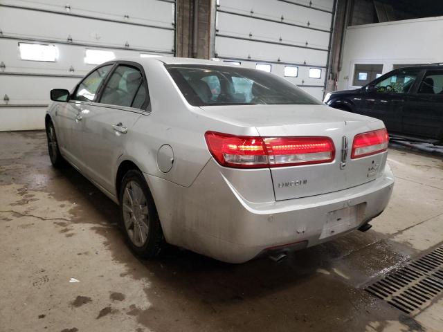 Photo 3 from auction – 2011 LINCOLN MKZ with VIN 3LNDL2L32BR763310