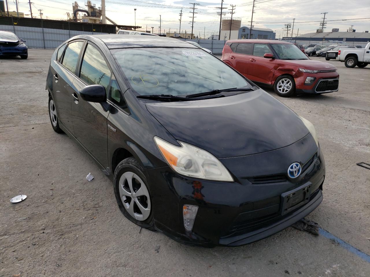 TOYOTA PRIUS 2012 with VIN JTDKN3DU8C5429810 - Photo from auction