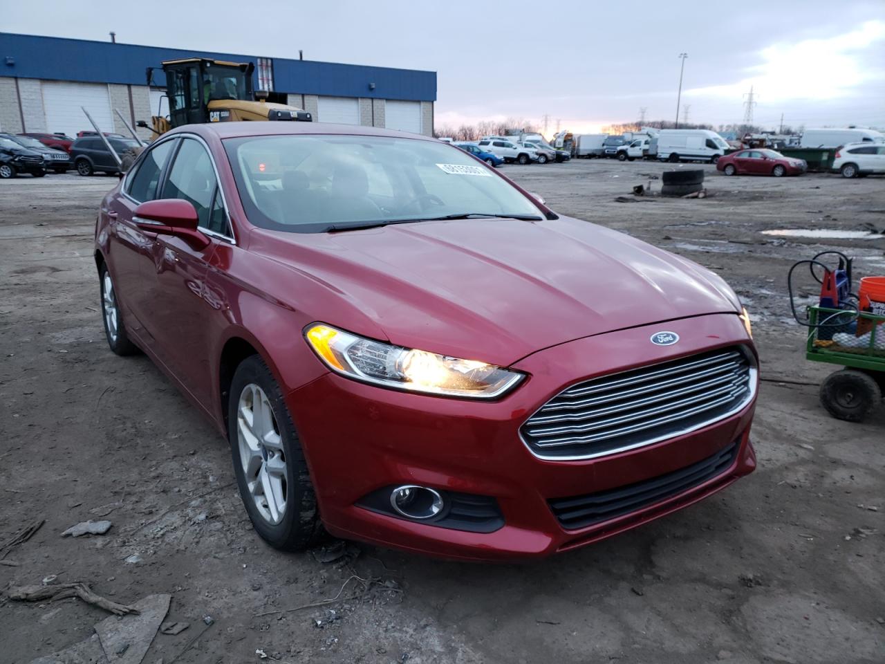 FORD FUSION SE 2014 with VIN 3FA6P0HD9ER218819 - Photo from auction