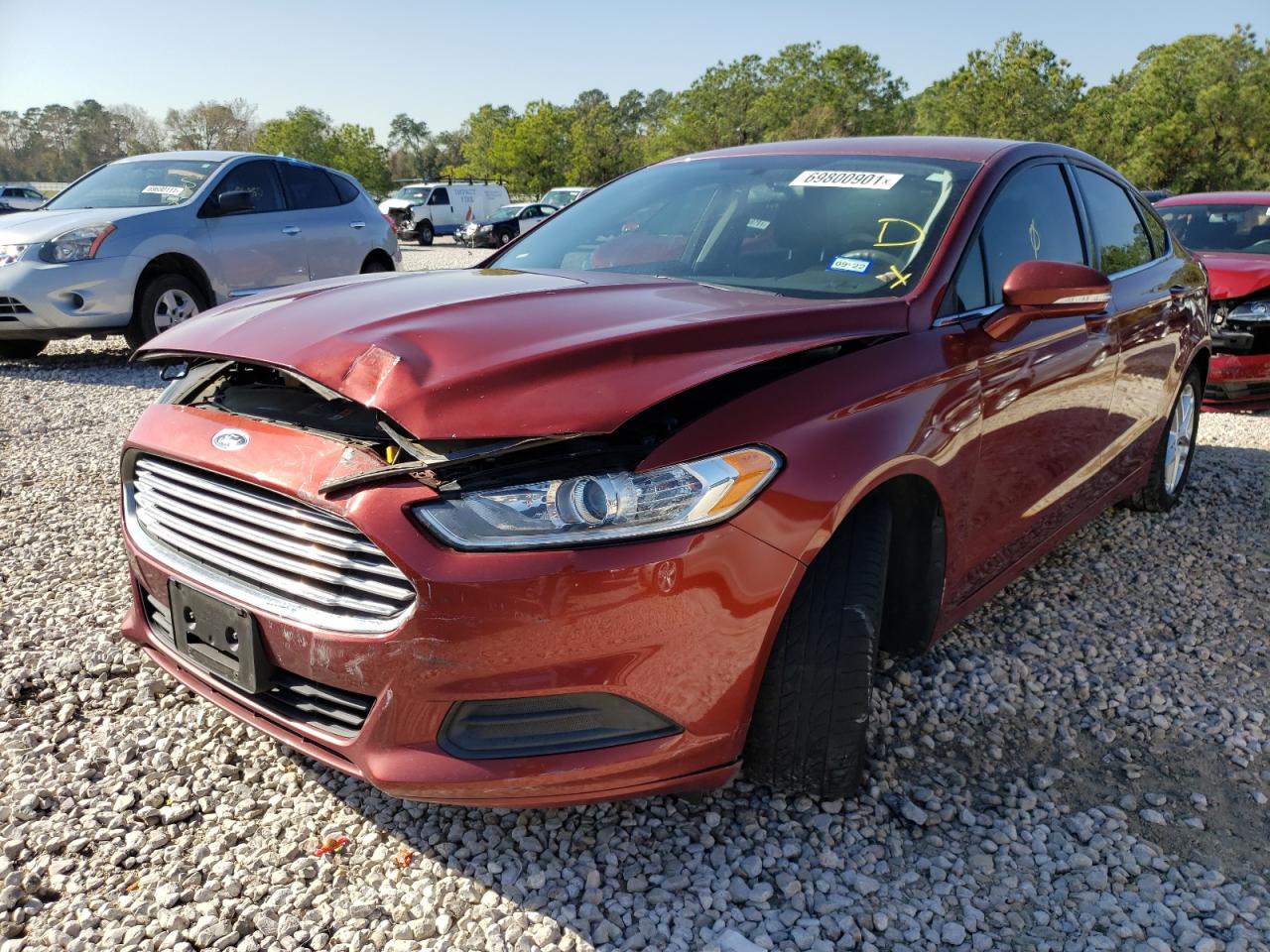 Photo 2 from auction – 2014 FORD FUSION SE with VIN 3FA6P0HD9ER365688