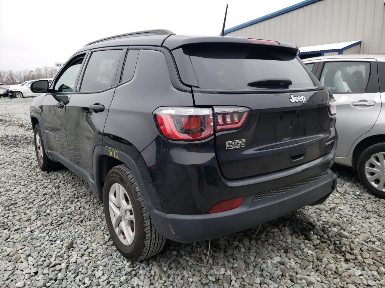 Photo 3 from auction – 2018 JEEP COMPASS SP with VIN 3C4NJCAB4JT488331