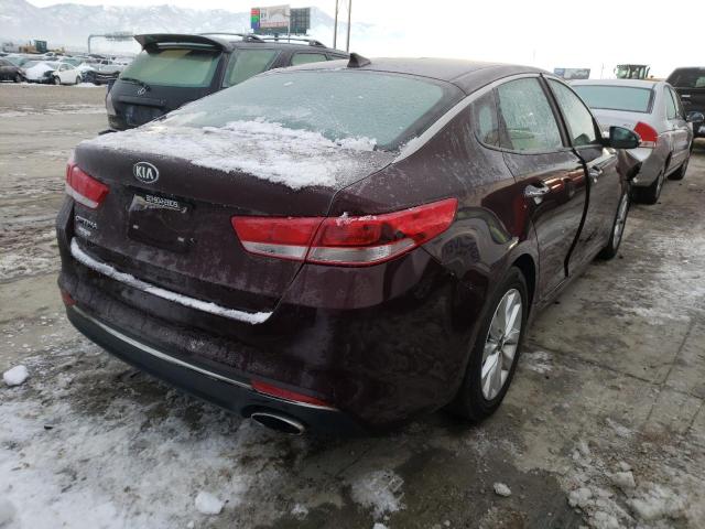 Photo 4 from auction – 2016 KIA OPTIMA LX with VIN 5XXGT4L33GG082138