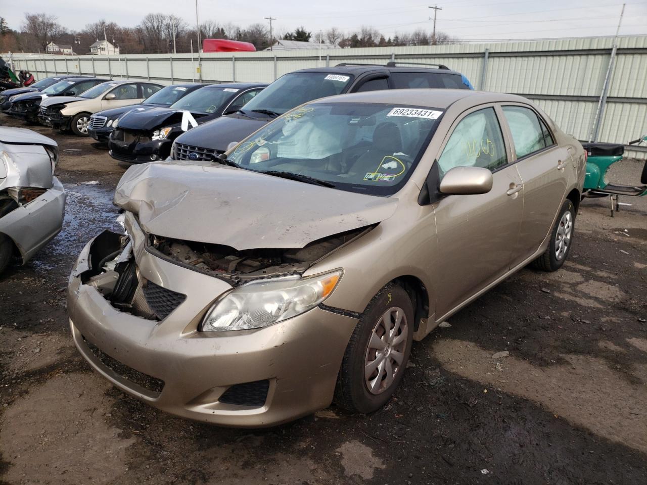 Photo 2 from auction – 2009 TOYOTA COROLLA BA with VIN 1NXBU40E99Z082425