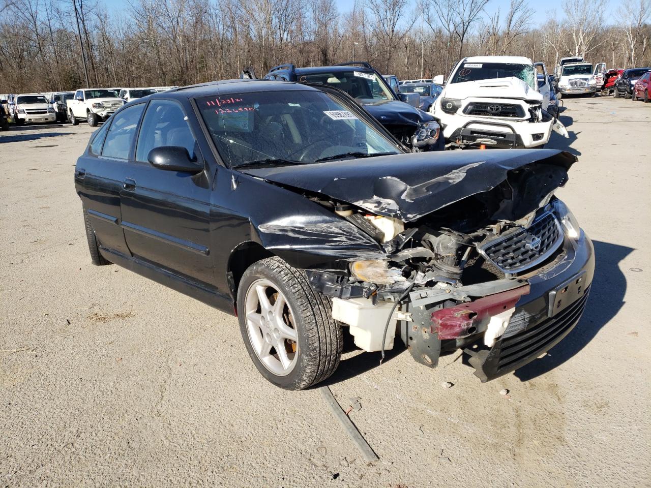NISSAN SENTRA SE 2000 with VIN 3N1BB51D3YL103982 - Photo from auction