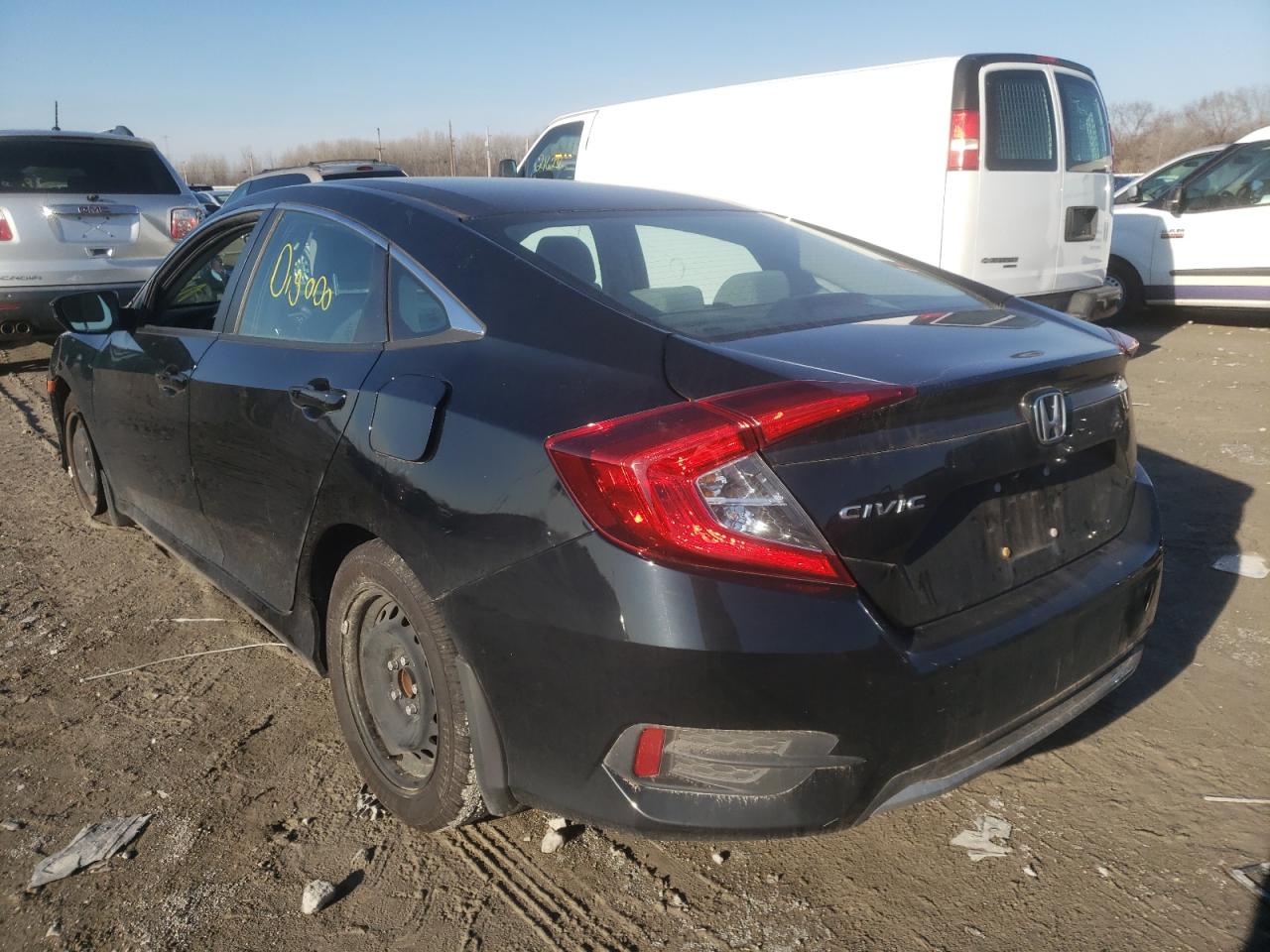Photo 3 from auction – 2019 HONDA CIVIC LX with VIN 2HGFC2F69KH552329