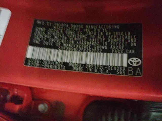 Photo 10 from auction – 2015 TOYOTA COROLLA L with VIN 5YFBURHE2FP262022