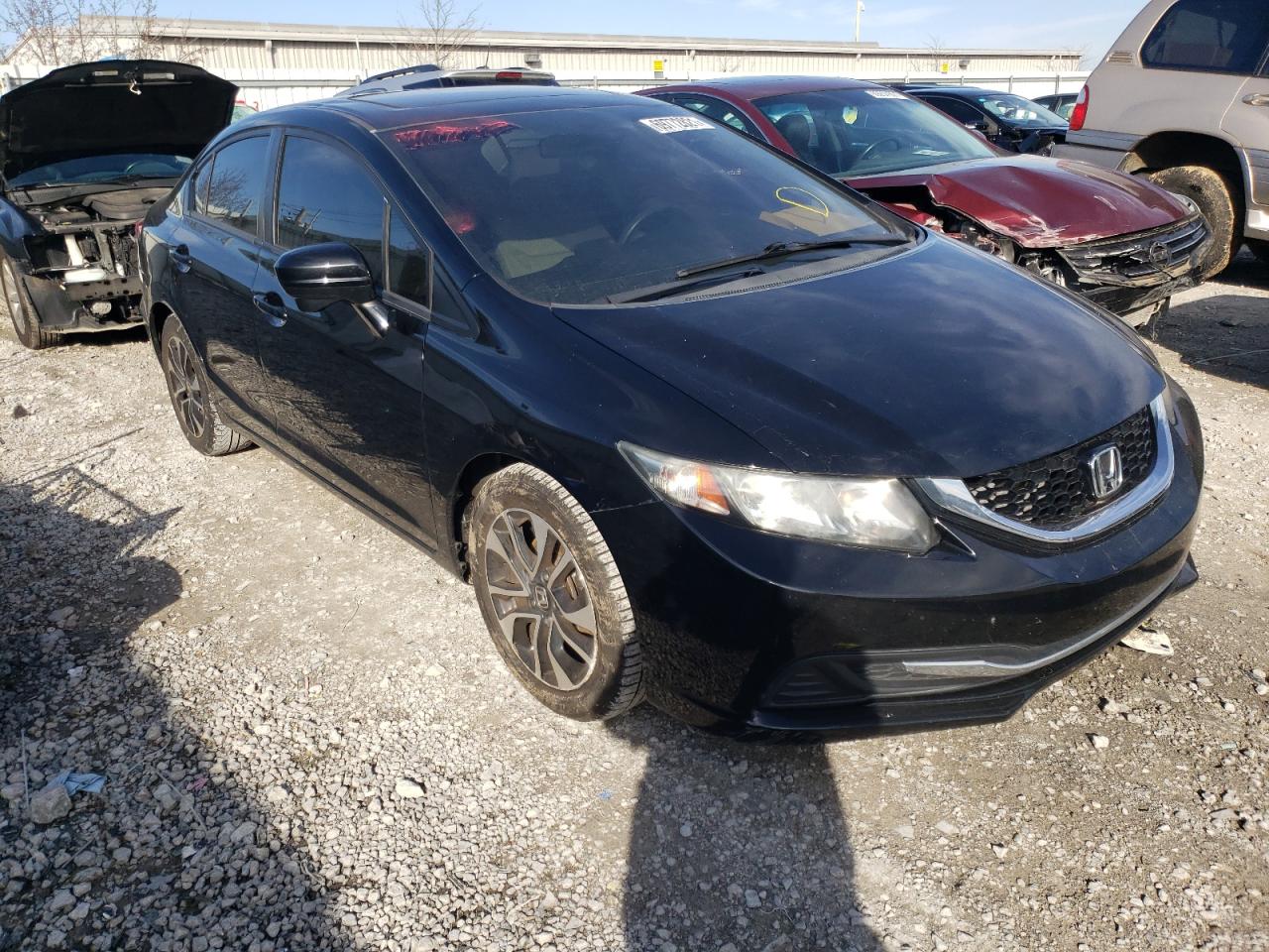 HONDA CIVIC EX 2015 with VIN 19XFB2F86FE031668 - Photo from auction