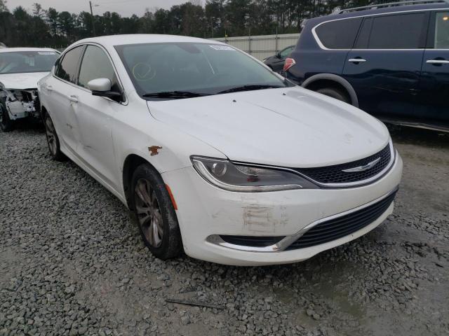 CHRYSLER 200 LIMITE 2015 with VIN 1C3CCCAB5FN603032 - Photo from auction