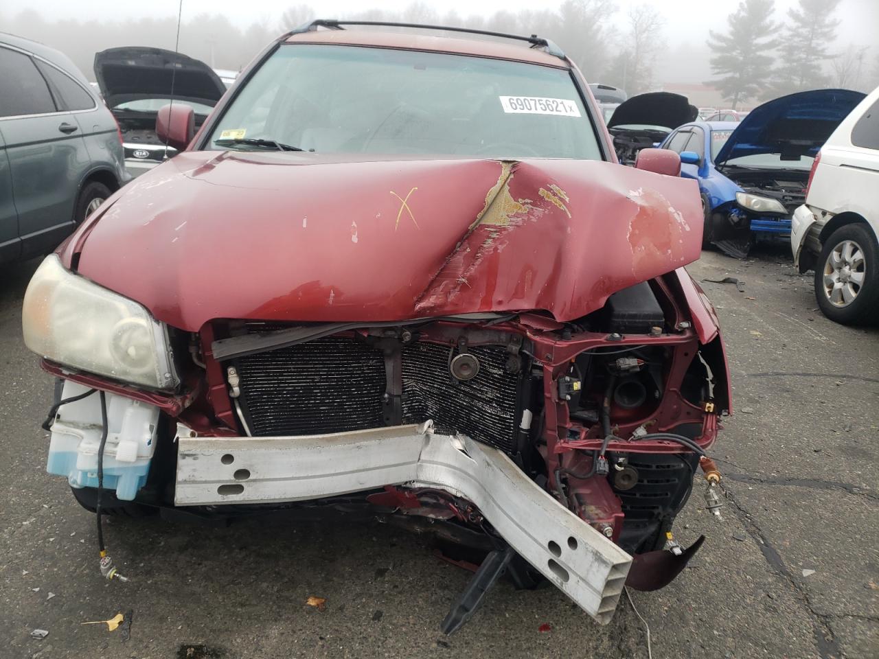Photo 9 from auction – 2005 TOYOTA HIGHLANDER with VIN JTEEP21A850105635