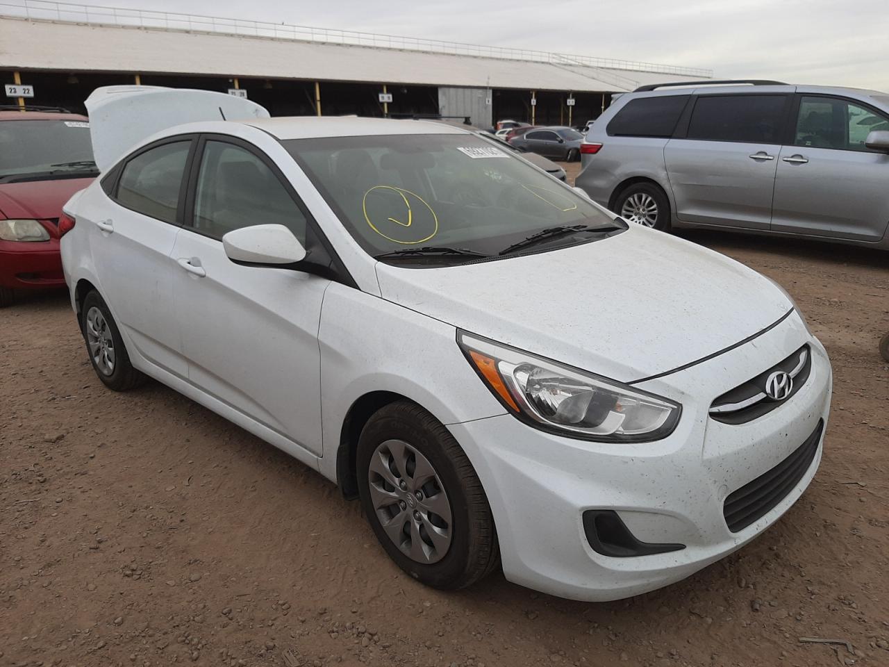 HYUNDAI ACCENT SE 2017 with VIN KMHCT4AE1HU338528 - Photo from auction