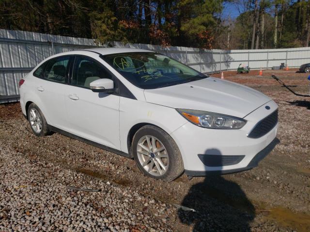 FORD FOCUS SE 2016 with VIN 1FADP3F25GL393189 - Photo from auction