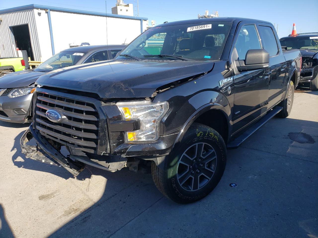 Photo 2 from auction – 2017 FORD F150 SUPER with VIN 1FTEW1EP4HFB65378