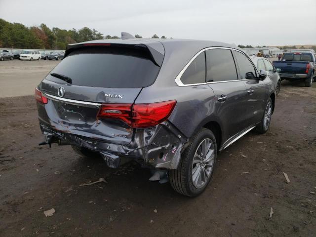 Photo 4 from auction – 2017 ACURA MDX TECHNO with VIN 5FRYD4H52HB035469