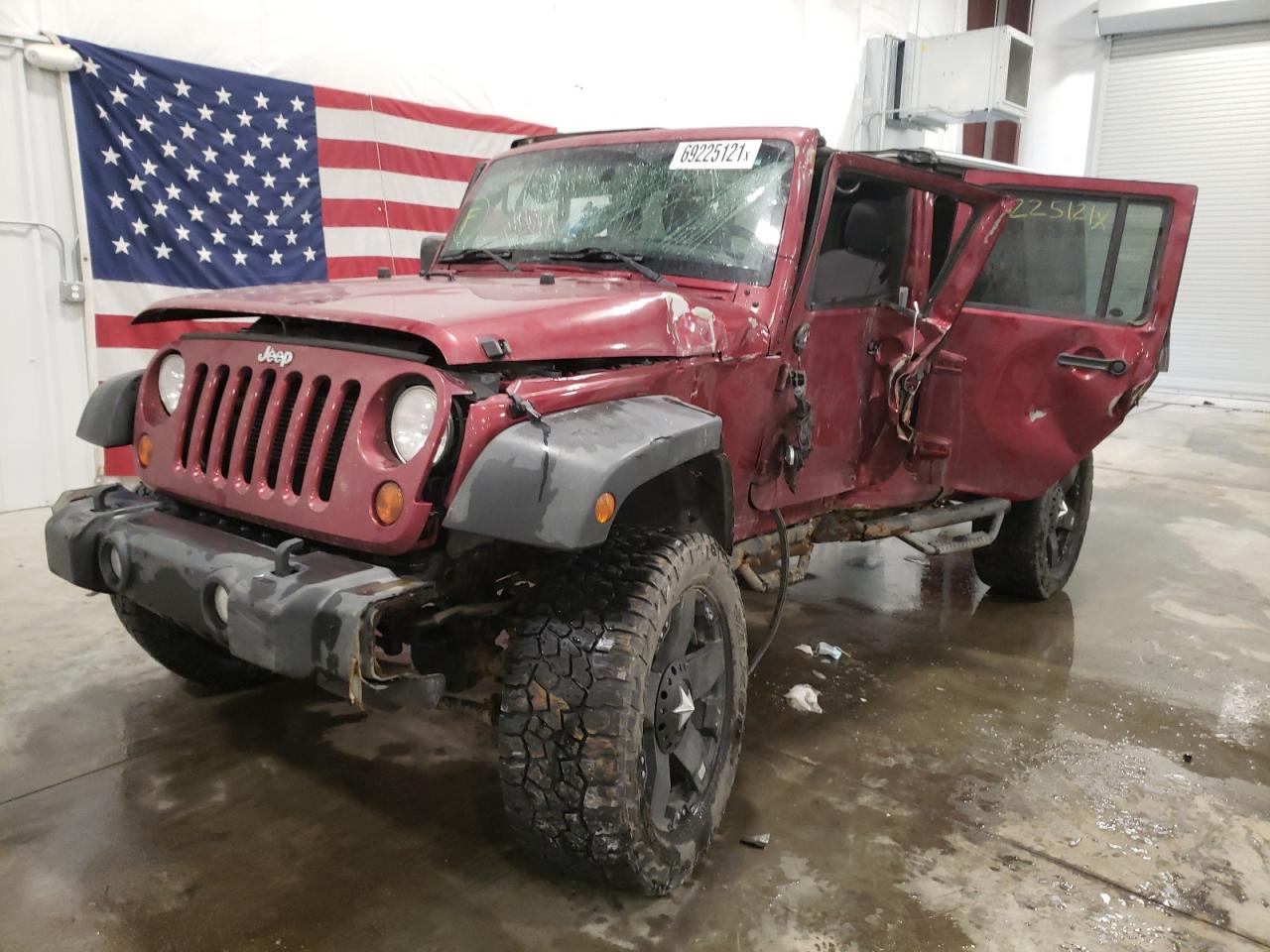 Photo 2 from auction – 2013 JEEP WRANGLER U with VIN 1C4BJWDG5DL519128
