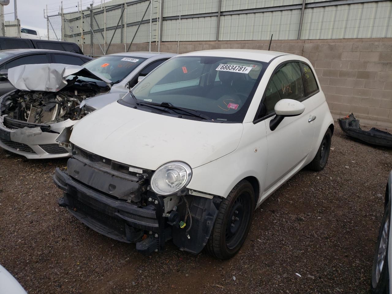 Photo 2 from auction – 2015 FIAT 500 POP with VIN 3C3CFFAR3FT733297