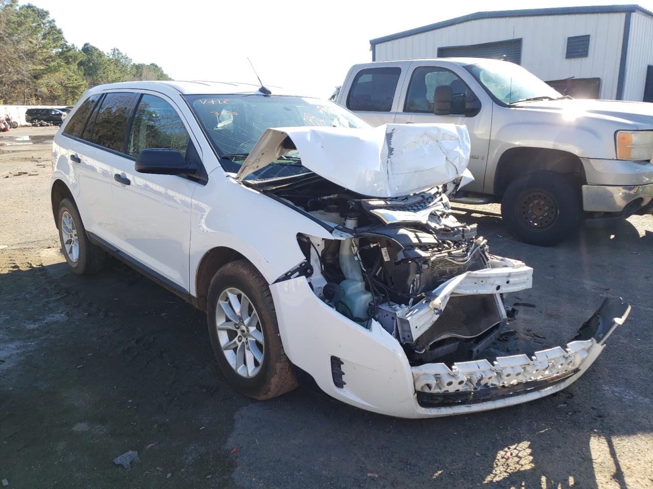 FORD EDGE SE 2014 with VIN 2FMDK3GC1EBB29864 - Photo from auction