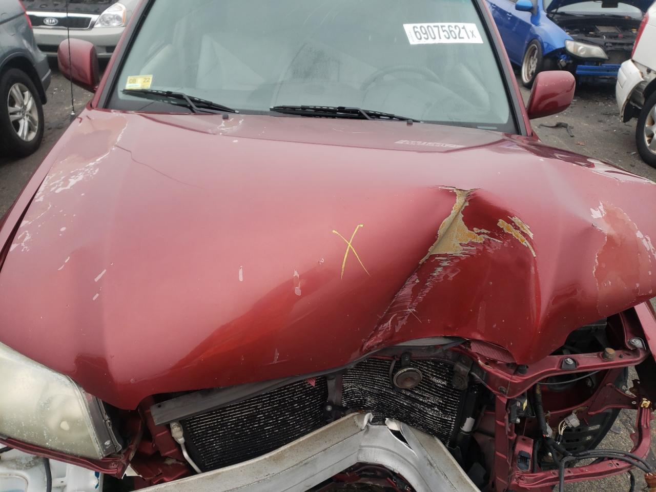 Photo 7 from auction – 2005 TOYOTA HIGHLANDER with VIN JTEEP21A850105635