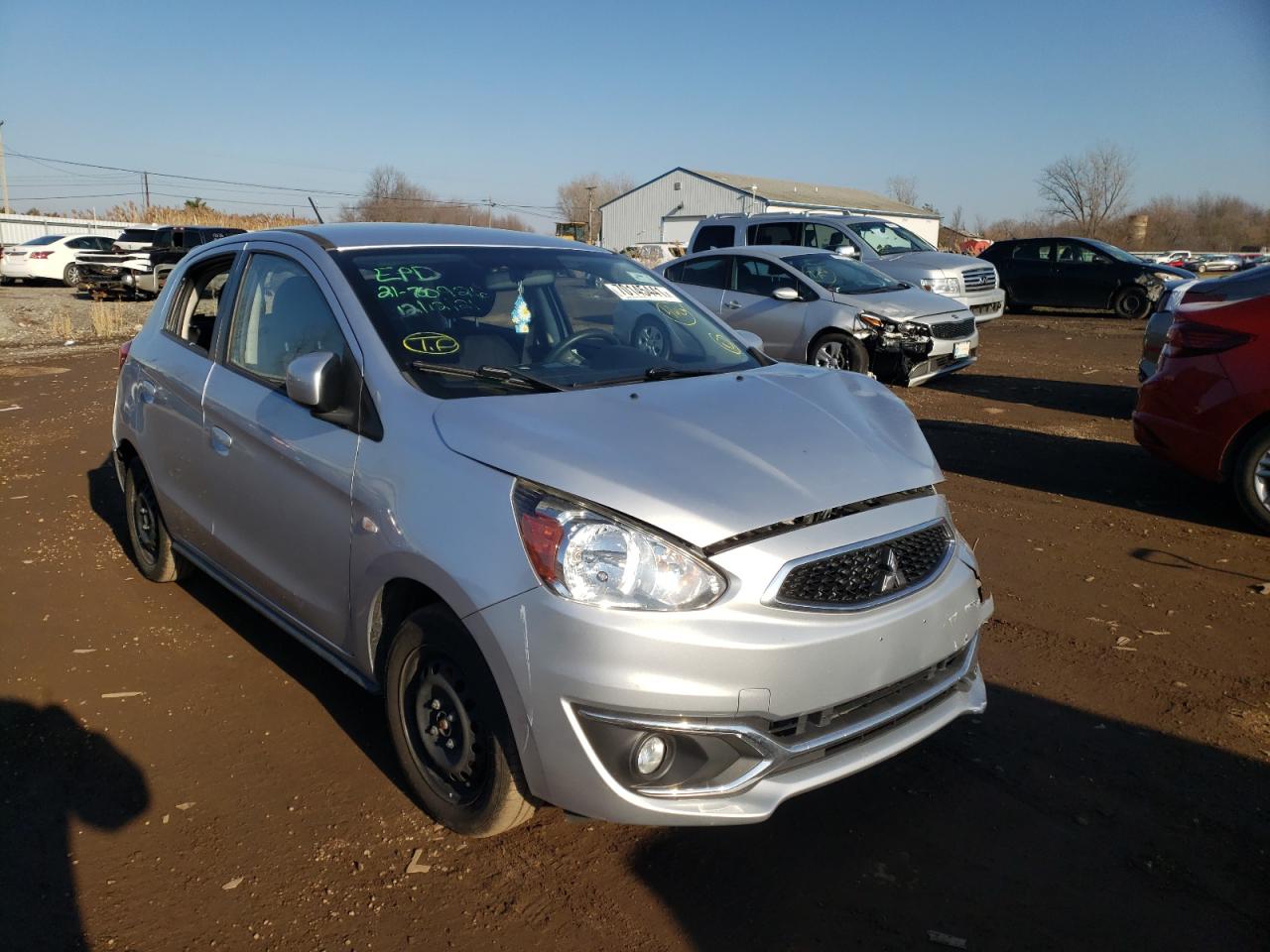 MITSUBISHI MIRAGE 2017 with VIN ML32A3HJ5HH001696 - Photo from auction