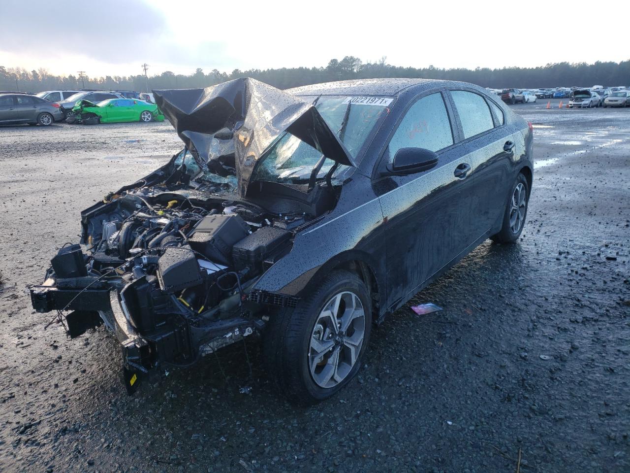 Photo 2 from auction – 2021 KIA FORTE FE with VIN 3KPF24AD4ME406633