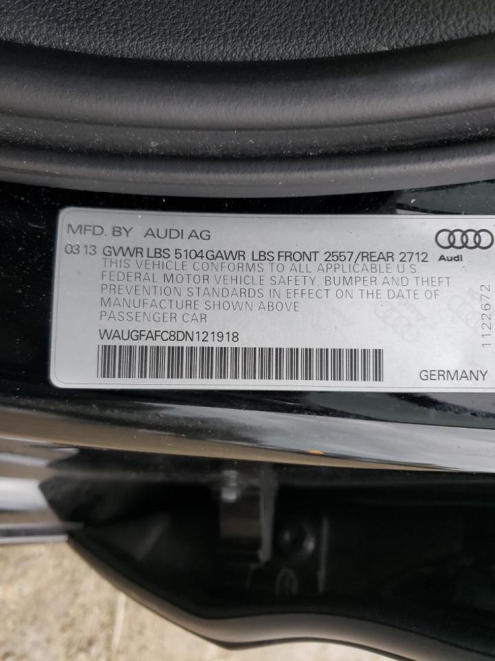 Photo 10 from auction – 2013 AUDI A6 PREMIUM with VIN WAUGFAFC8DN121918